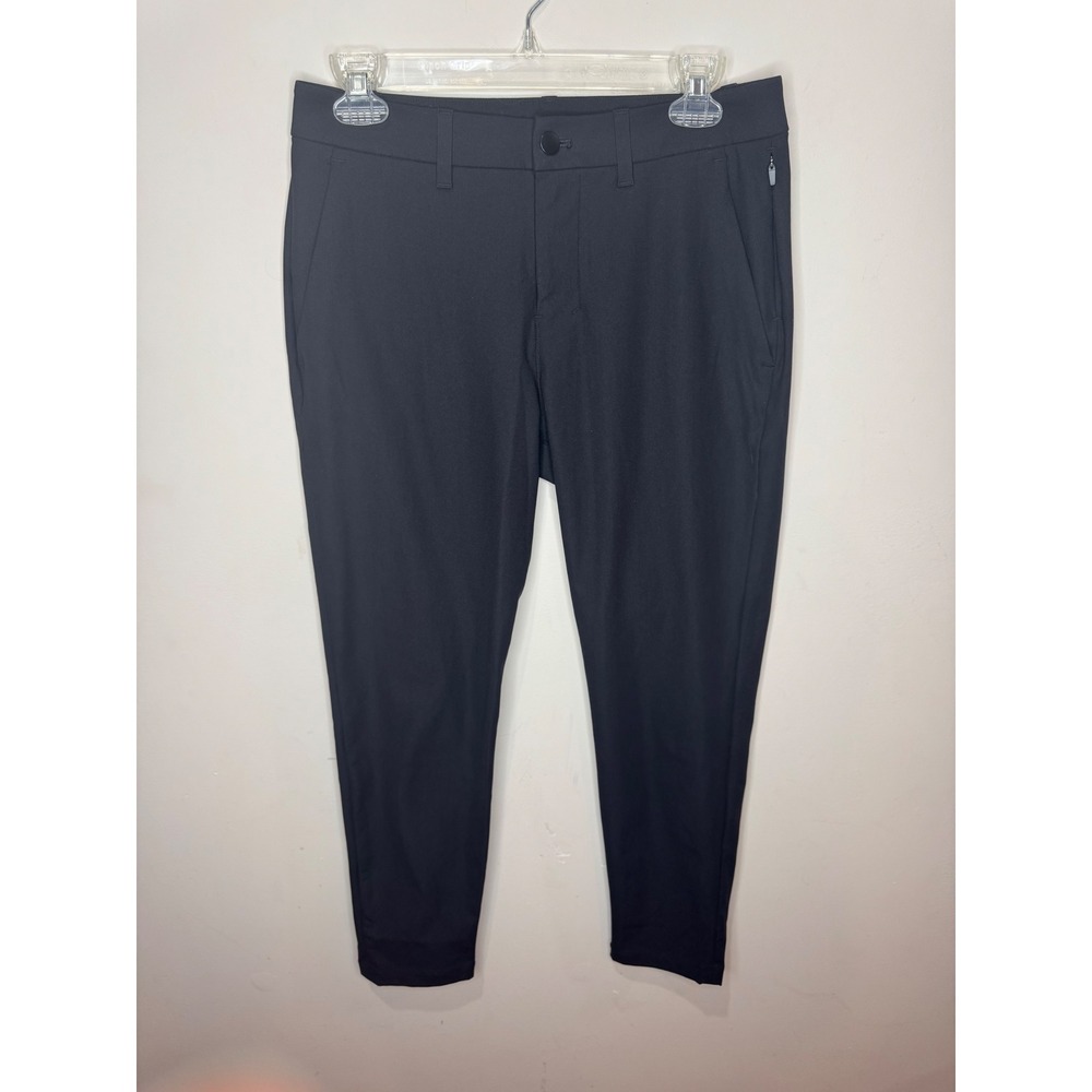 Lululemon Men's ABC Slim-Fit Trouser Sz 28 Warpstreme‎ Black